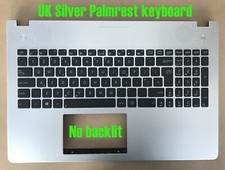 UK Silver Palmrest keyboard
