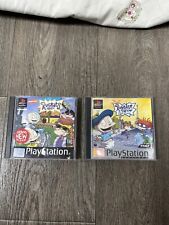 Rugrats PS1 Bundle X3 - In Paris The Movie And Studio Tour *Not Tested Games*