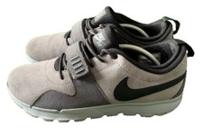 Nike SB Trainerendor Check Grey Suede Trainers Size UK 9