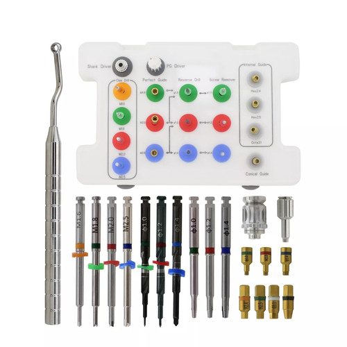 Dental implant fractured screw - dental,