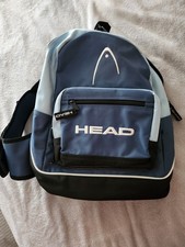 Vintage Head Backpack Blue Sports Bag Tennis Retro Cross Body Bag Strap Unused