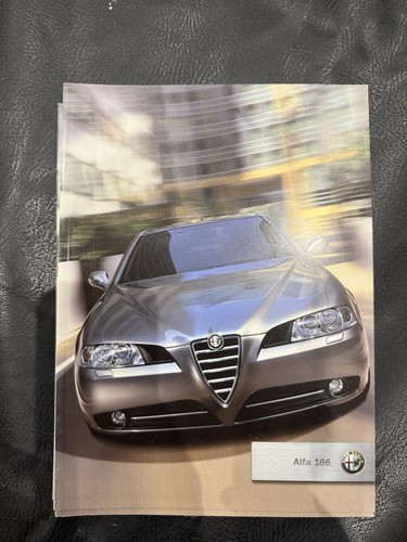 Alfa romeo 166 brochure - 166,