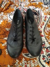 Black Techno Tap #2T Bloch Tap Shoes Size 7