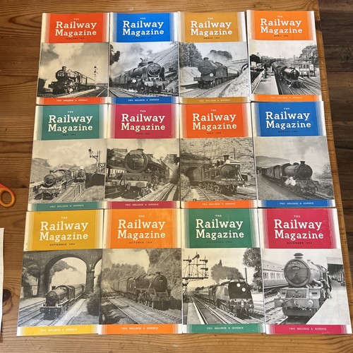 The railway magazines 1954 - the,