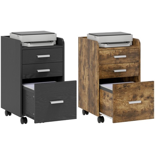 Homcom drawer filing - homcom, 3