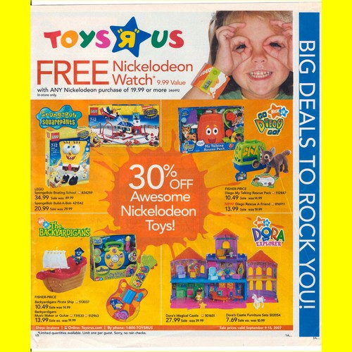 Toys flyer 2007 - us, ad