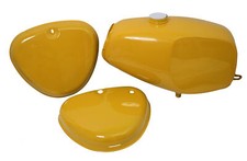 Paint Set Buffalo Tank, High Tank Tank + Side Cover Sahara Brown for Simson S50 S51