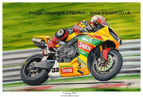 Art print tommy hill - a3,