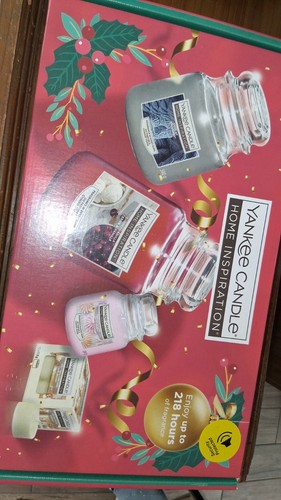 Yankee candle christmas set - yankee,