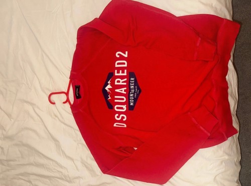 Dsquared2 red mountaineer