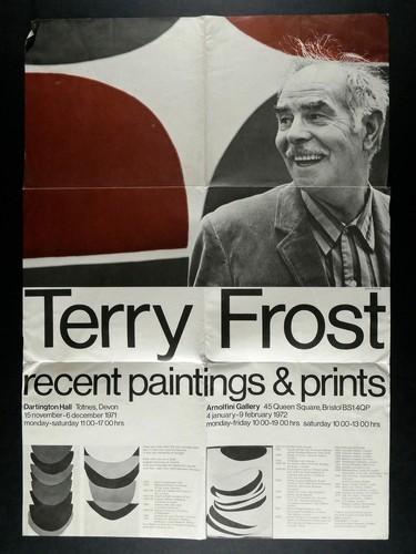 Terry frost exhibition poster - terry,