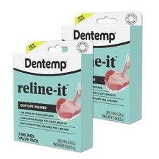 Reline denture reliner - denture,
