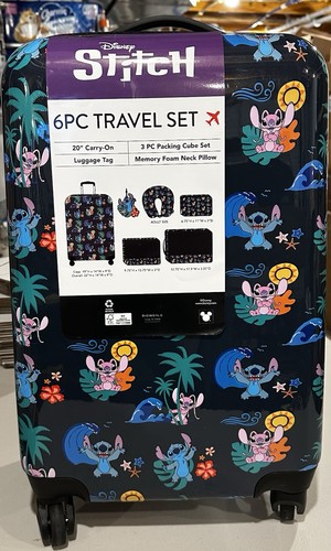 Disney stitch hardside - disney, luggage