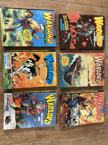 Set warlord annuals 1978 - warlord,