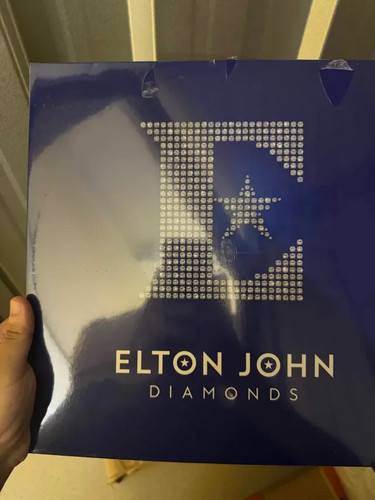 Elton john signed diamonds - elton,