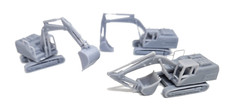N Gauge Excavator Sets Model