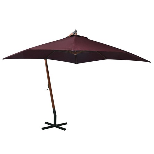 Garden parasol wooden - 3, m
