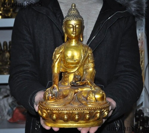 Old tibet buddhism bronze - 12"old,