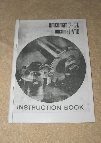 Emcomat maximat v10 - maximat,