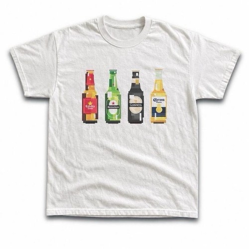 White vintage beer brands - beer,