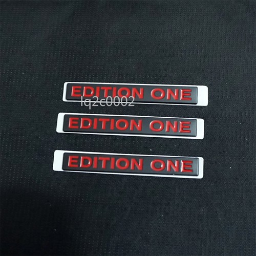 Matte black red edition one - 3x,