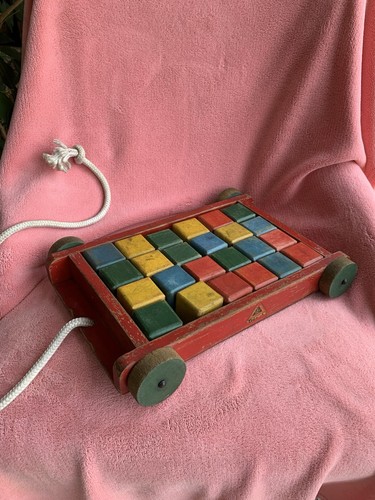 Triang vintage wooden trolley - vintage,