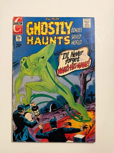 Charlton comics ghostly - charlton, comics: