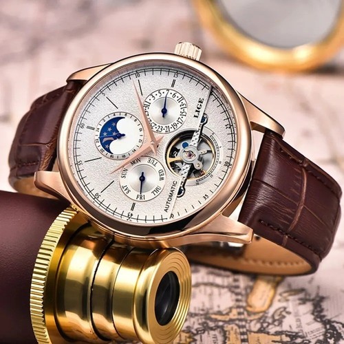 Lige automatic men - men, watch