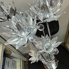 Silver   Flowers Standing up