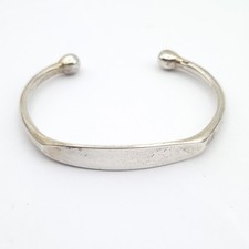 Egyptian Silver Torque Bangle