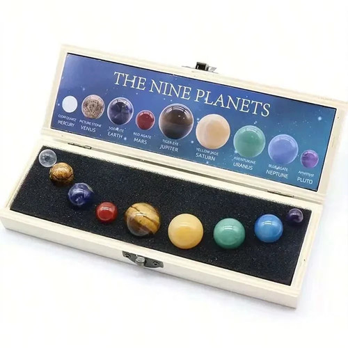 Solar system natural crystal - system,