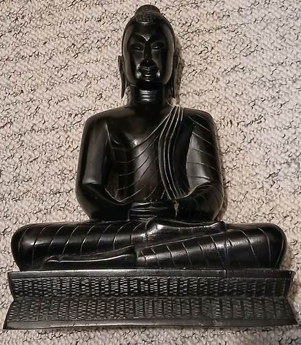 Large vintage hand - carved, real