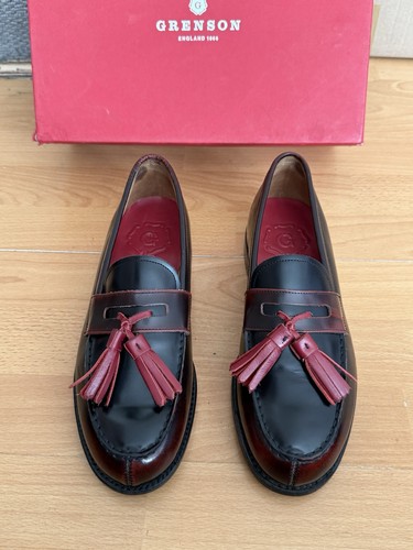 Grenson womens burgundy - grenson,