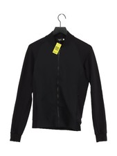 Rapha Women's Jacket S Black Wool with Elastane, Nylon Bomber Jacket