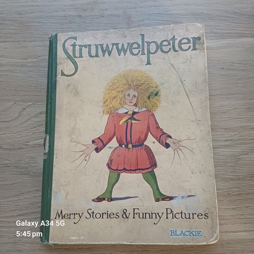 Vintage struwwelpeter blackie - vintage,