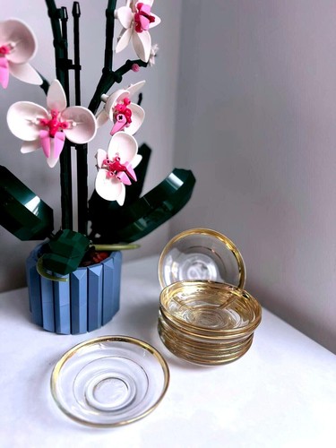 Rayware vintage gold rim glass - gold,