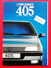 1987-88 PEUGEOT 405 Sales