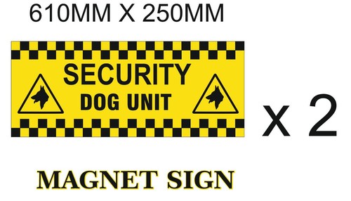 Security dog unit magnetic - security,