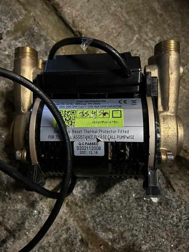 Salamander shower pump - salamander,