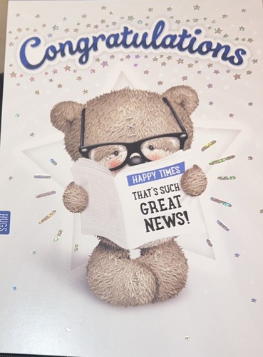 Congratulations card well - congratulations,