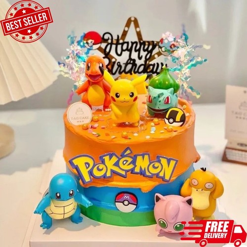 Pcs set pokemon cake - pokemon,