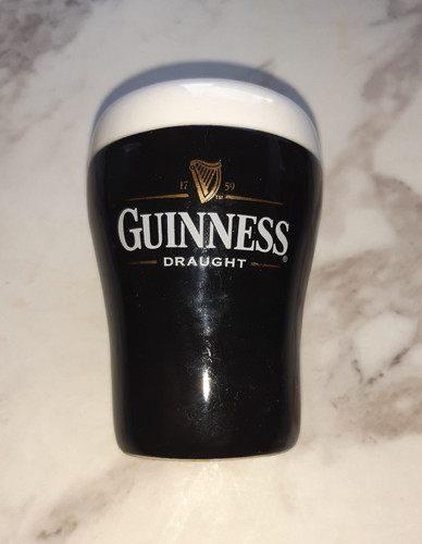 Guinness ceramic salt - guinness,