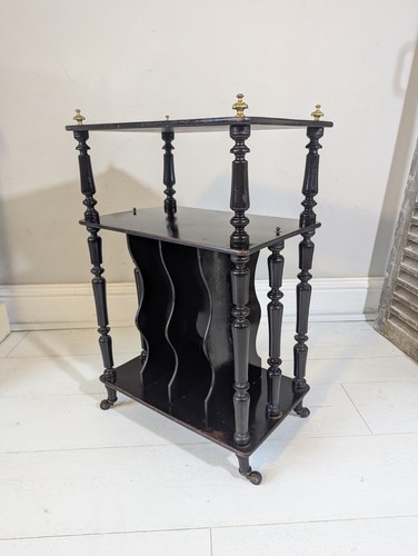 Late victorian ebonized wooden - late,