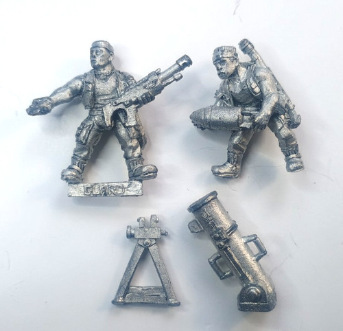Catachan mortar team imperial - mortar,