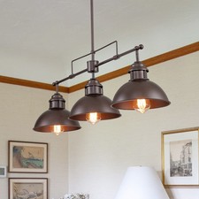 Retro 3-Light Kitchen Island