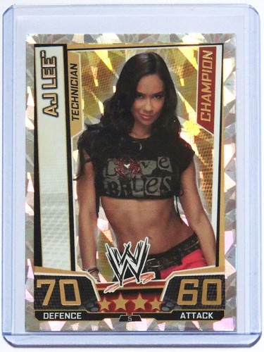 Wwe lee topps slam attax - topps,