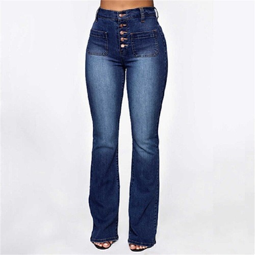 Jeans womens denim waist - denim,
