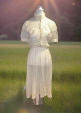 Vtg 70s JACKIE O! Dress Size