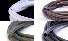 Silicone rig tubing Clear Muddy Weedy Black Multi purpose food safe HLS tackle