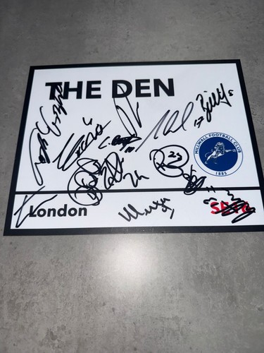 Millwall signed 2026 metal - millwall, fc